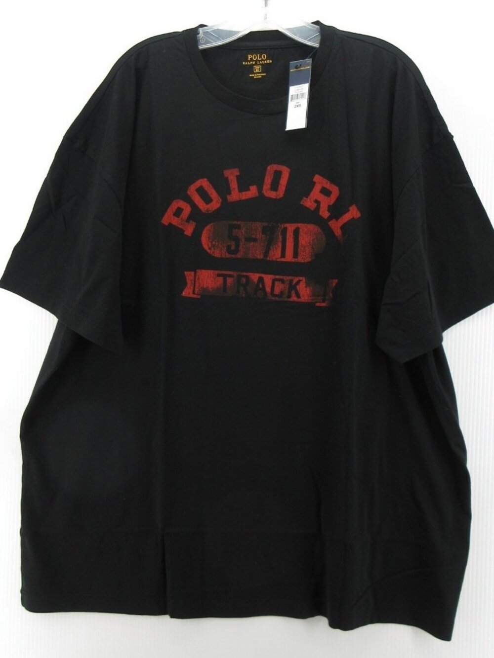 Polo Ralph Lauren Shirt 2XB Big Track Graphic Tee Pullover Crewneck